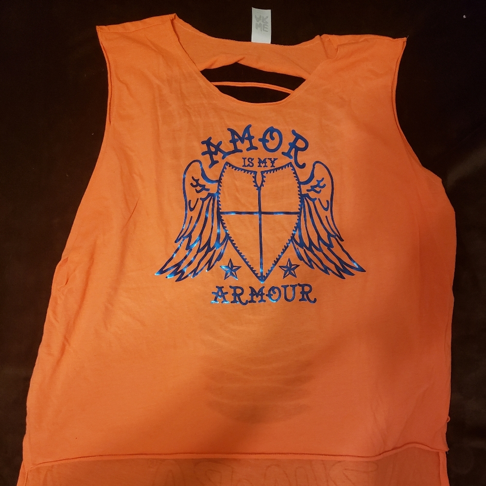 Zumba cropped tank